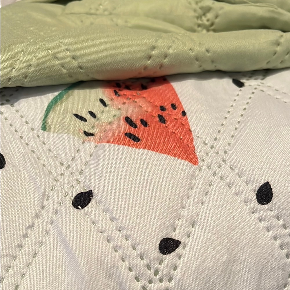 Martha Stewart Essentials Watermelon Quilt Set - White - Picture 7 of 11
